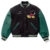 Supreme x Number (N)ine Mickey Varsity Jacket Black Green