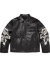 Supreme x Y's Leather Jacket Black