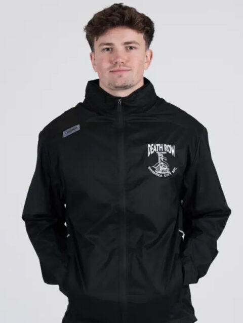 Swansea City x Legends x Death Row Windbreaker Jacket Black