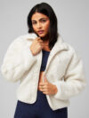 Tahoe Teddy Jacket White