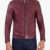 Ted Bordeaux Leather Biker Jacket