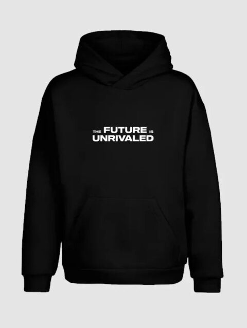 The Future is Unrivaled Hoodies Black