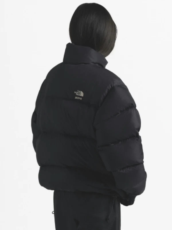The North Face x Skims 1996 Nuptse Black Puffer Jacket