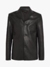 The Row Brodie Lambskin Jacket Black