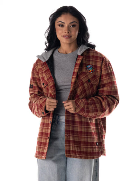 The Wild Collective San Francisco 49ers Pride Flannel Jacket