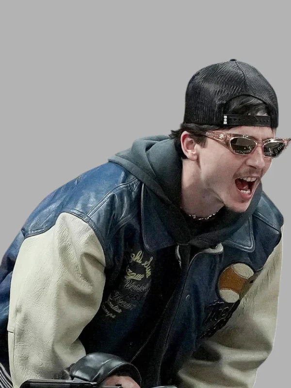 Timothee Chalamet Avirex Varsity Jacket Vintage