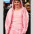 Timothee Chalamet Chrome Hearts Pink Hoodie
