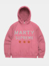 Timothee Chalamet Marty Supreme Pink Jacket A24