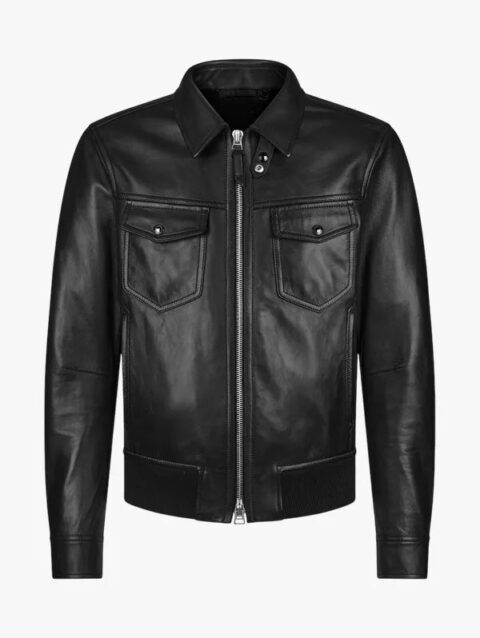 Tom Ford Grained Nappa Leather Jacket