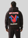 True Religion Playboy Zip Hoodie Black