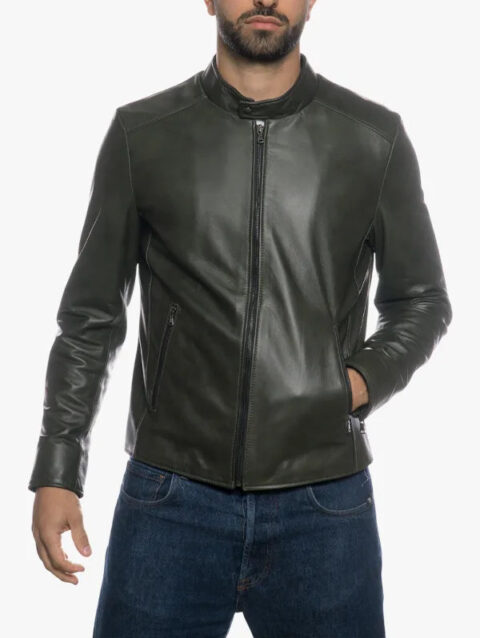 U09 Olive Green Jacket Men