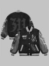 UFC 311 Los Angeles Varsity Jacket Black