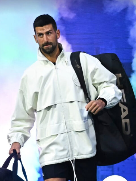 US Open Lacoste Jacket Novak Djokovic