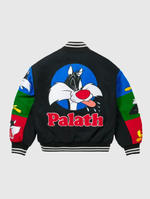 Ugg Palace Looney Tunes Varsity Jacket Black