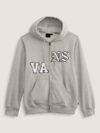 Vans Zip Up Hoodie Grey