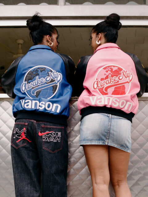 Vanson Leathers x AWAKE NY Bone Jacket