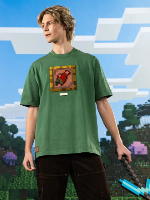 Very Cool Salmon T-Shirt Minecraft