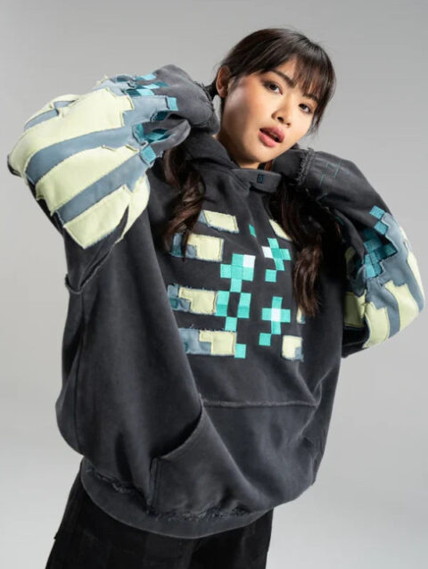 Very Cool Warden Hoodie Minecraft