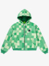 Very Cool x Minecraft Creeper Hooded Jacket Green