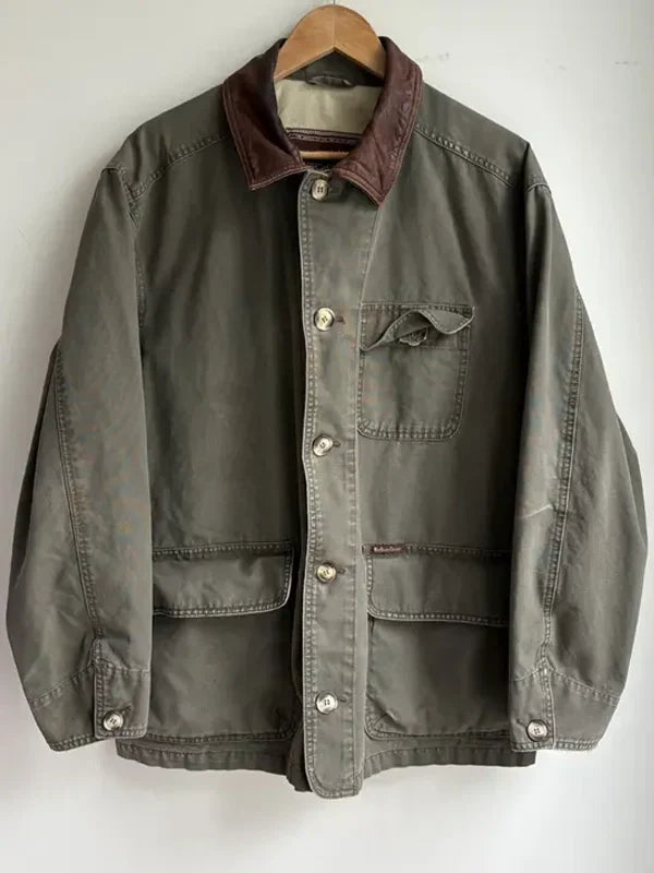 Vintage Marlboro Chore Jacket Green