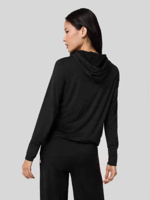 Vuori Halo Essential Black Hoodie