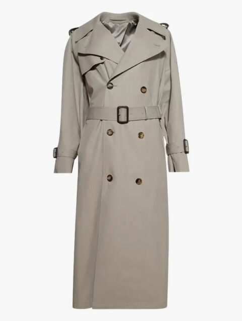 WARDROBE.NYC double-breasted belted trench coat