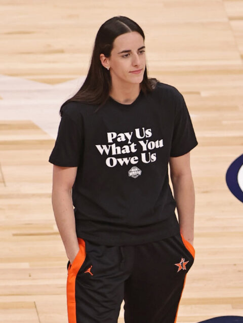 WNBPA Pay Us What You Owe Us Black T-shirt
