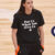 WNBPA Pay Us What You Owe Us Black T-shirt