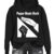 Walmart Paper Beats Rock Hoodie Black