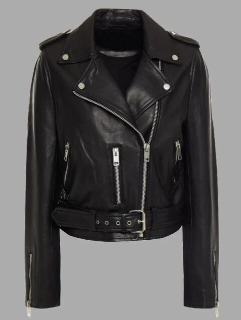 Walter Baker Leather Jacket Black