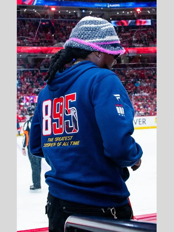 Washington Capitals The Greatest Scorer of All Time Hoodie Blue