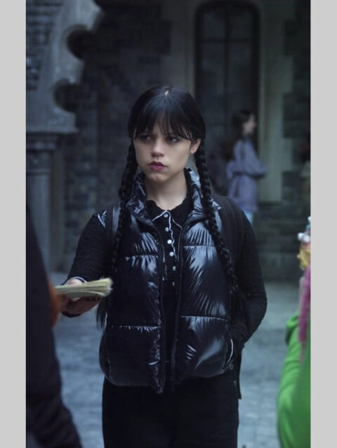Wednesday_Addams_Black_Puffer_Vest