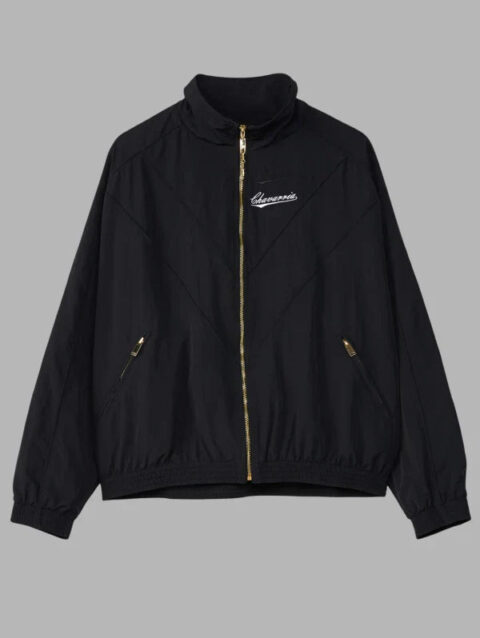 Willy Chavarria Bad Boy Track Jacket Black