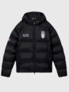 Winter Olympics 2026 Team Italy EA7 Emporio Armani Puffer Jacket Black
