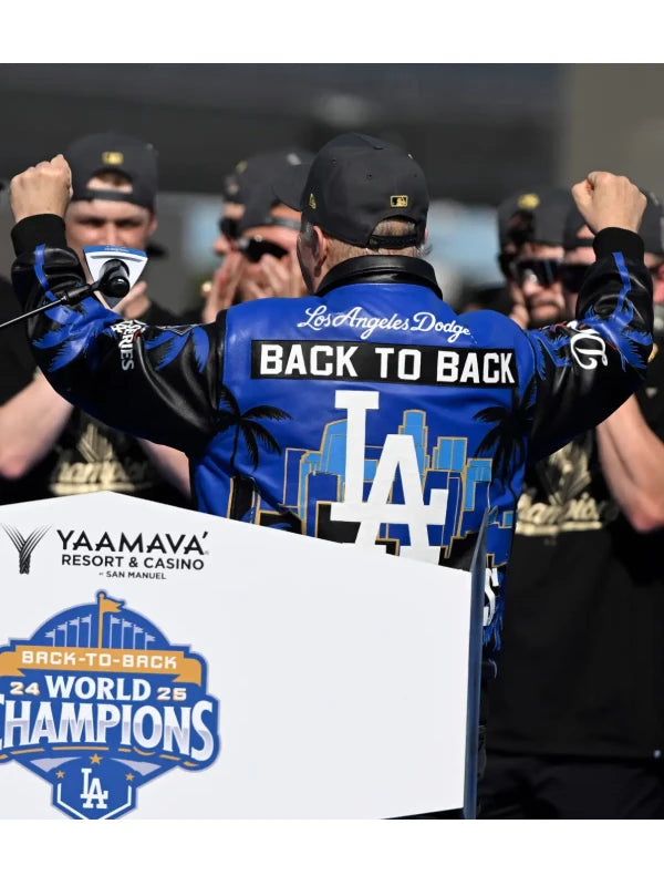 World Series Champions Los Angeles Dodgers Back To Back Jacket