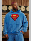 Youngla Superman Legacy Hoodie Blue