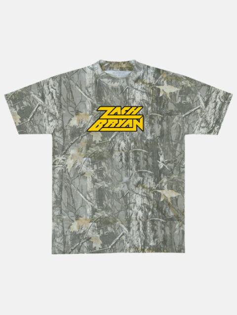 Zach Bryan Camo Tee