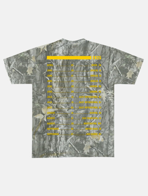 Zach Bryan Tour Merch - Logo Camo Tee