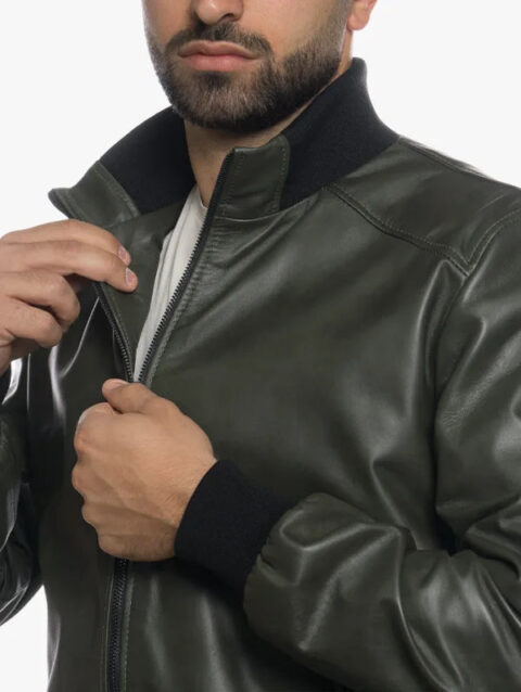 bomber Olive jacket