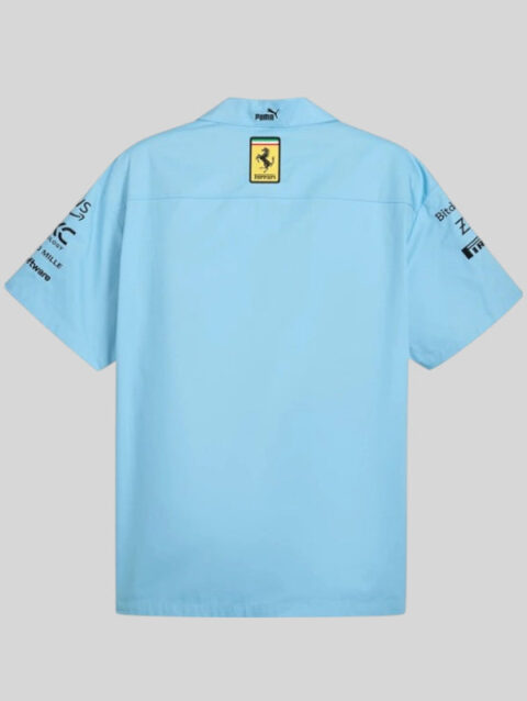 f1 ferrari blue shirt miami