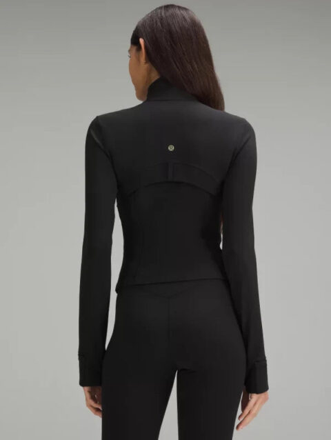 gold zipper lululemon jacket