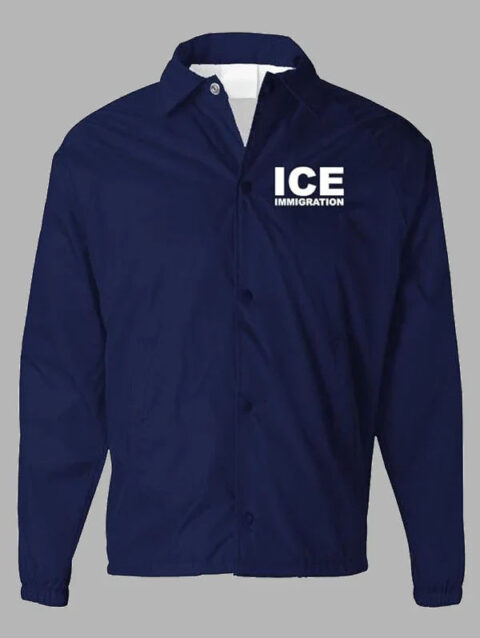 immigration ice jacket blue
