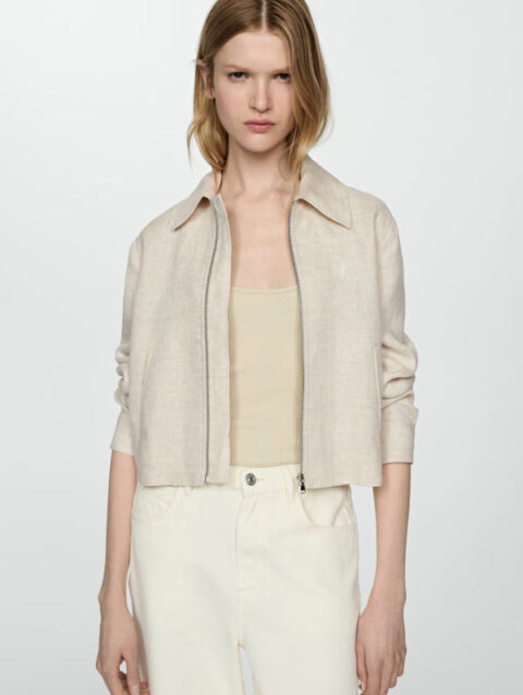 linen jacket women