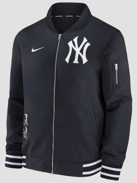 ny yankees nike bomber jacket 2024