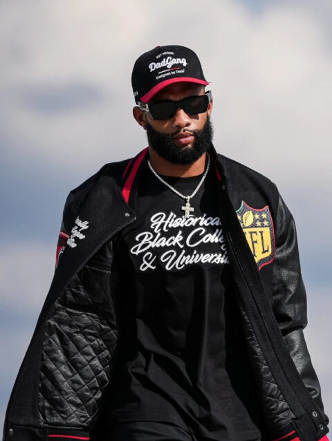 pride nfl hbcu jacket black