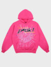 young thug spider hoodie pink