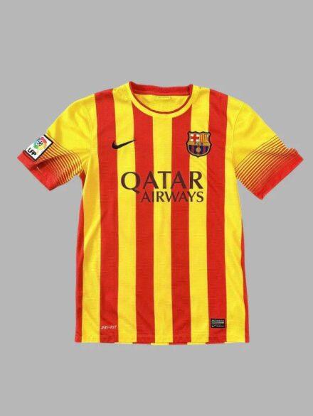 2013 2014 FC Barcelona FC Away Soccer Jersey Lionel Messi
