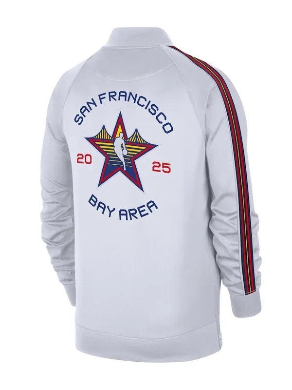 2025 All Star Weekend Show time Men s Jordan NBA Long Sleeve Full Zip Jacket