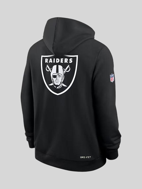 2025 Crucial Catch Nike Dri Fit Hoodie Las Vegas Raiders