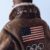 2026 Winter Olympics Polo Ralph Lauren Team USA Brown Leather Flight Jacket